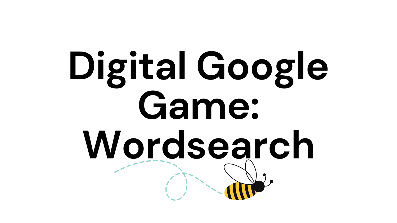 Digital Google Game: Wordsearch